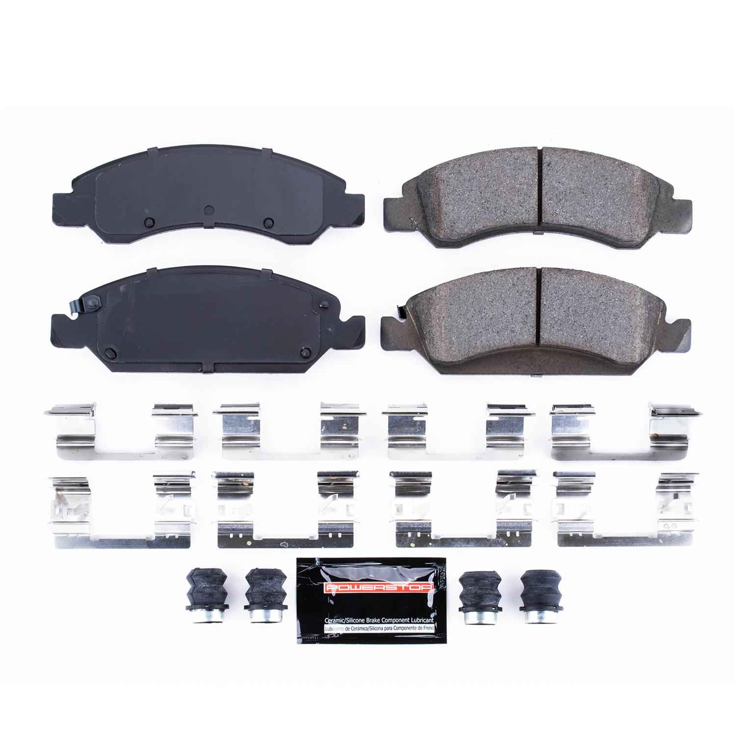 PowerStop Z23 Evolution Sport Brake Pads and Hardware Kits Z23-1363
