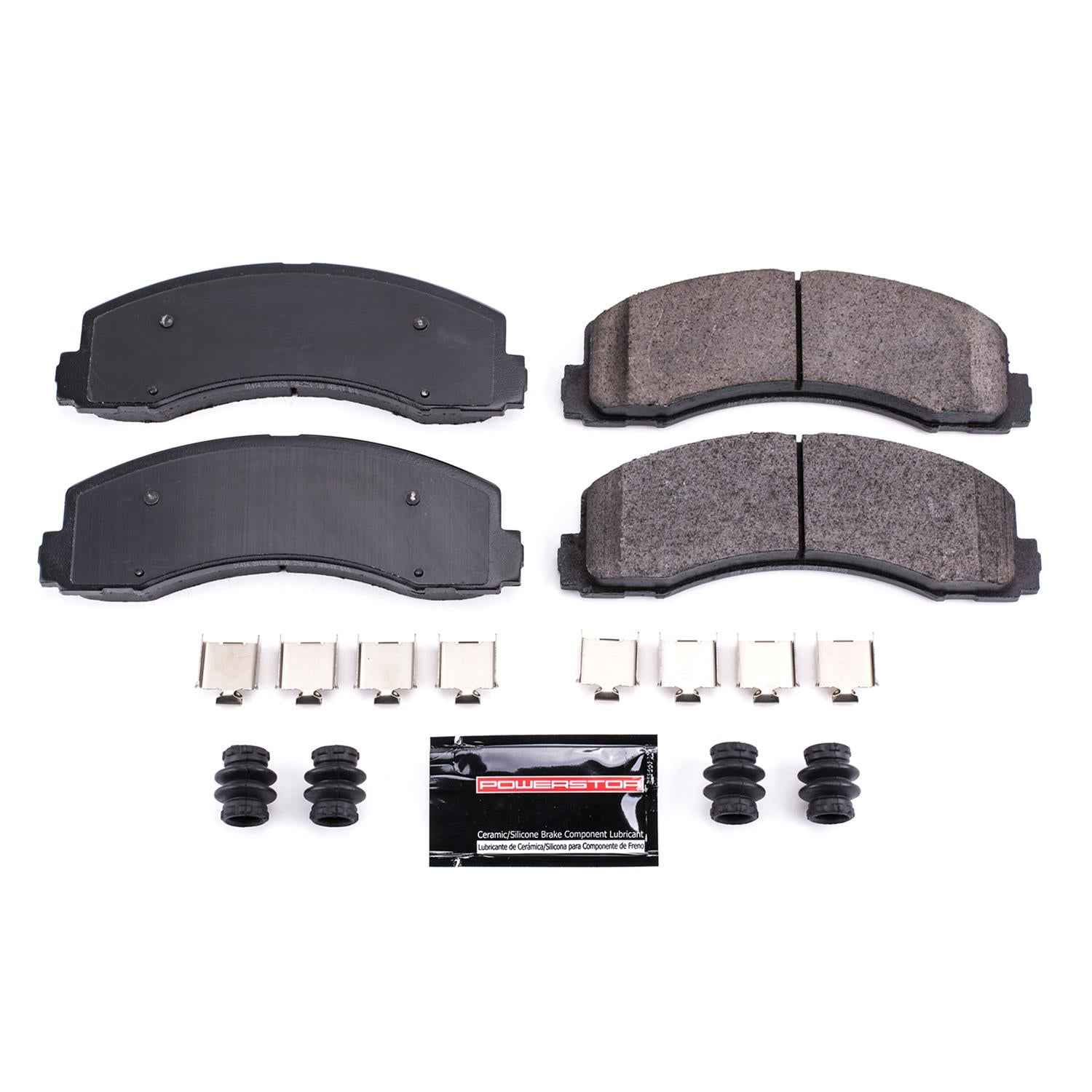 PowerStop Z23 Evolution Sport Brake Pads and Hardware Kits for 2010-2021 EXPEDITION, 2010-2020 F-150, 2010-2022 NAVIGATOR - Z23-2087