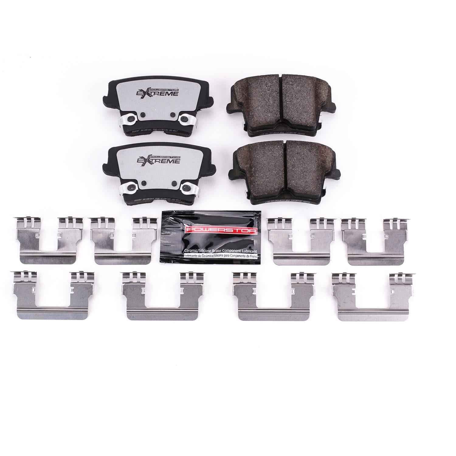 PowerStop Z26 Street Warrior Brake Pads and Hardware Kits Z26-1057