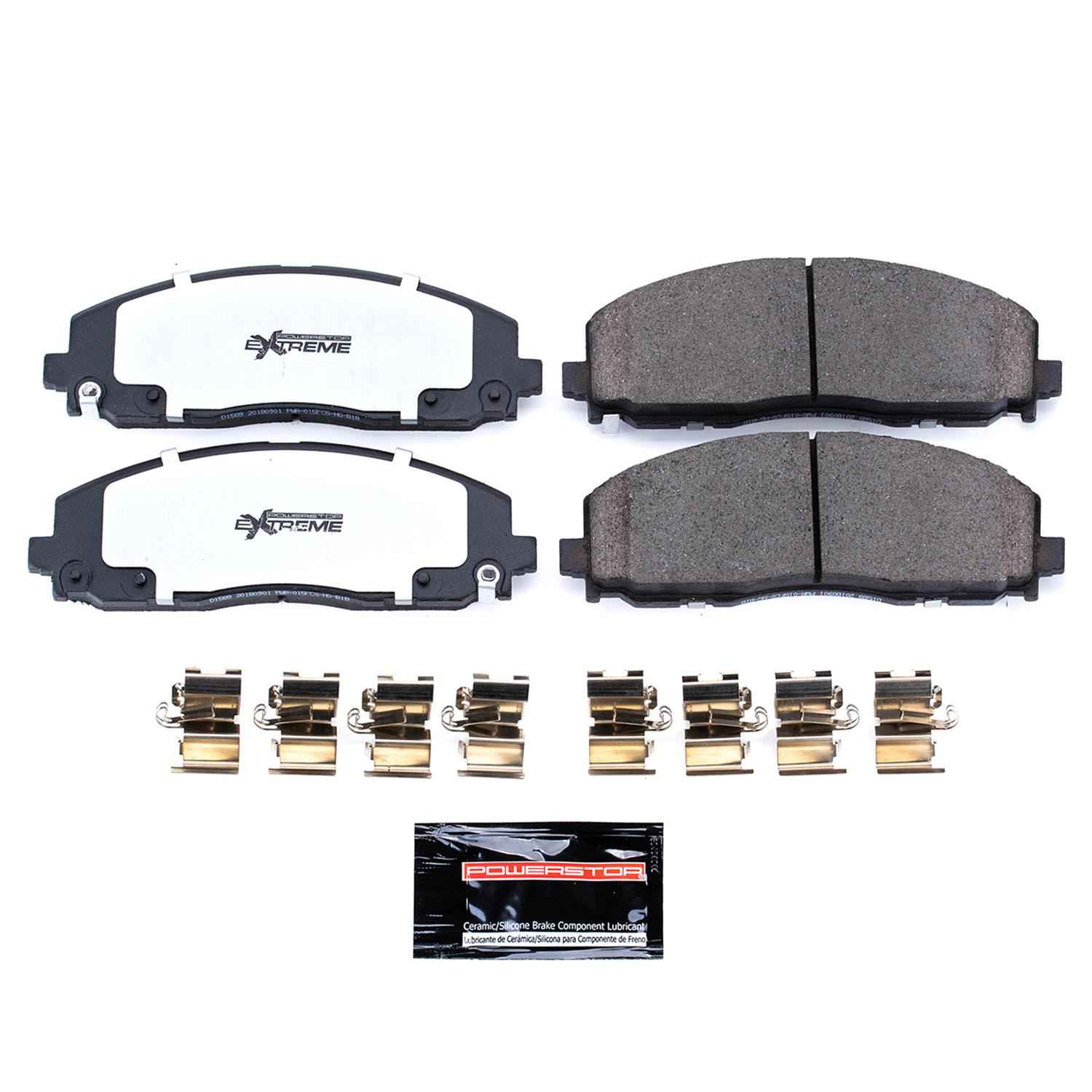PowerStop Z36 Truck and Tow Brake Pads and Hardware Kits Z36-1589