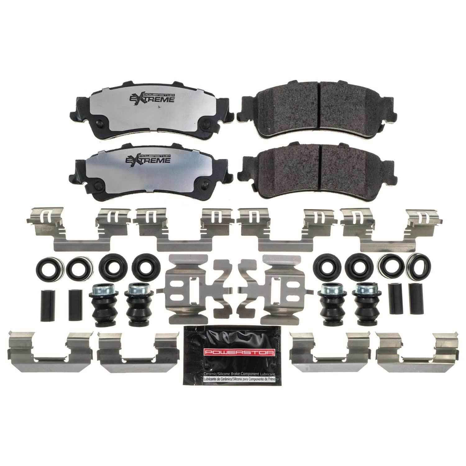 PowerStop Z36 Truck and Tow Brake Pads and Hardware Kits Z36-792