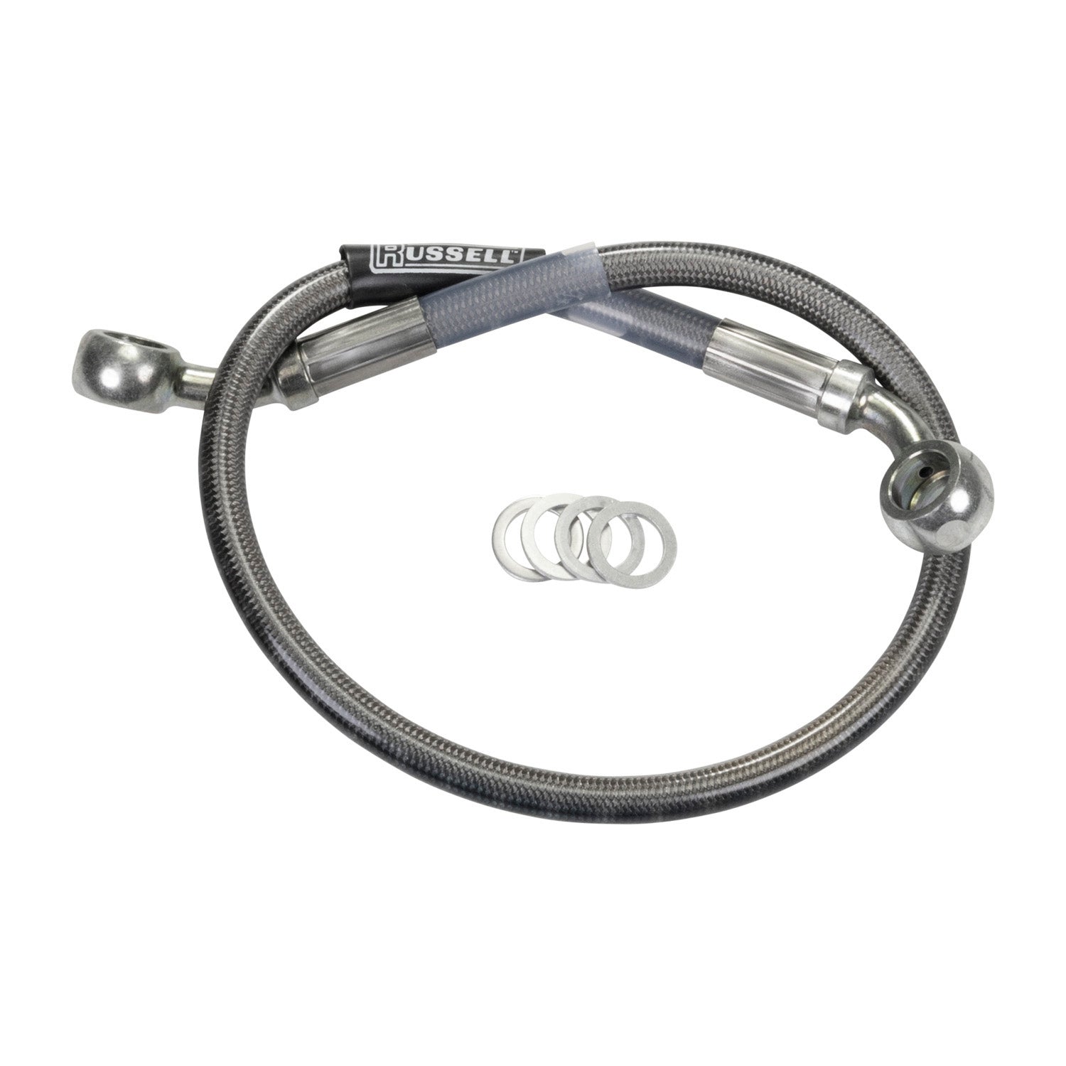 Russell Cycleflex Two-Line Racer Brake Hose Kit For 2094-98 Kawasaki ZX1100 - Rear