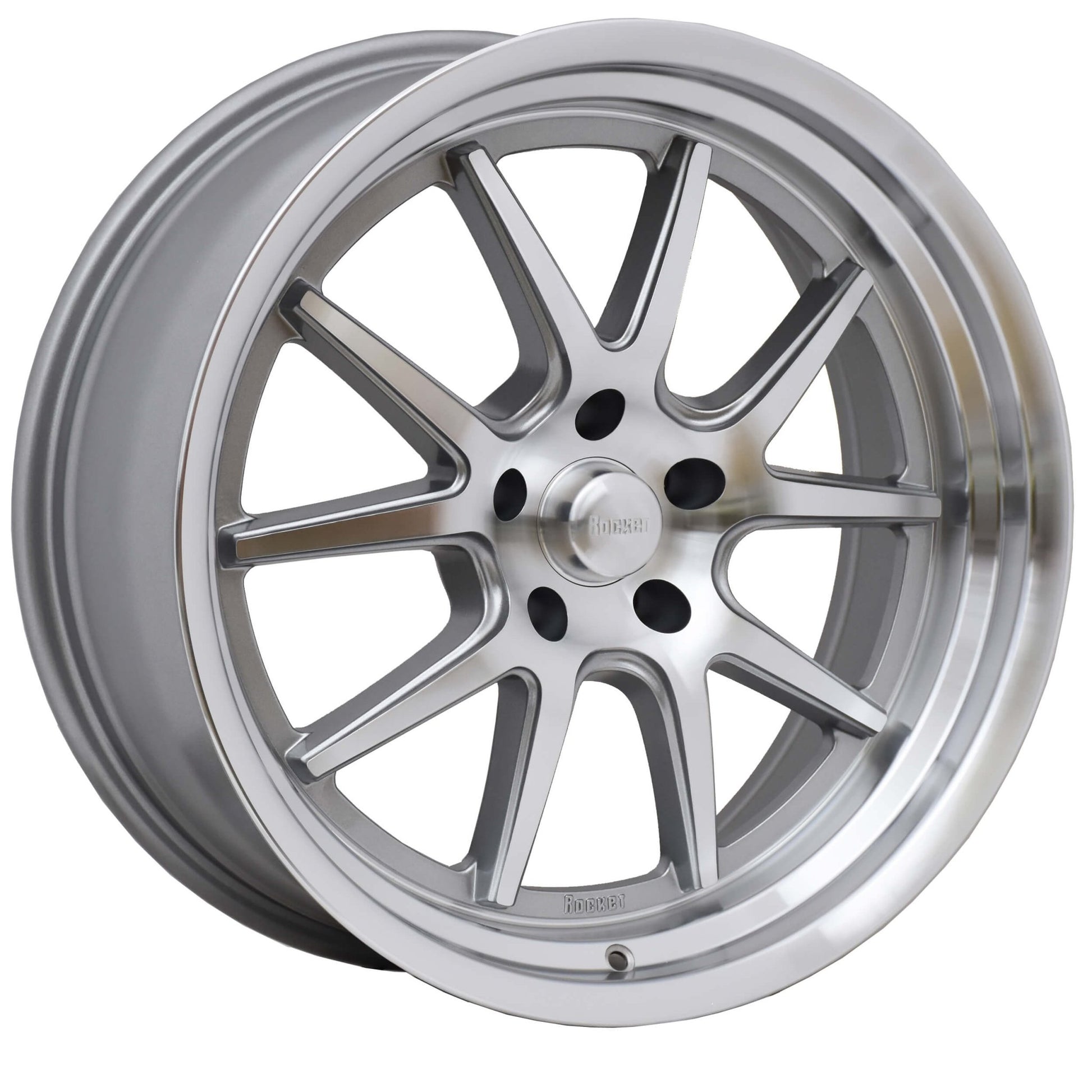 Rocket Racing Wheels TTR19 Attack - Titanium/Machined TTR19-896545