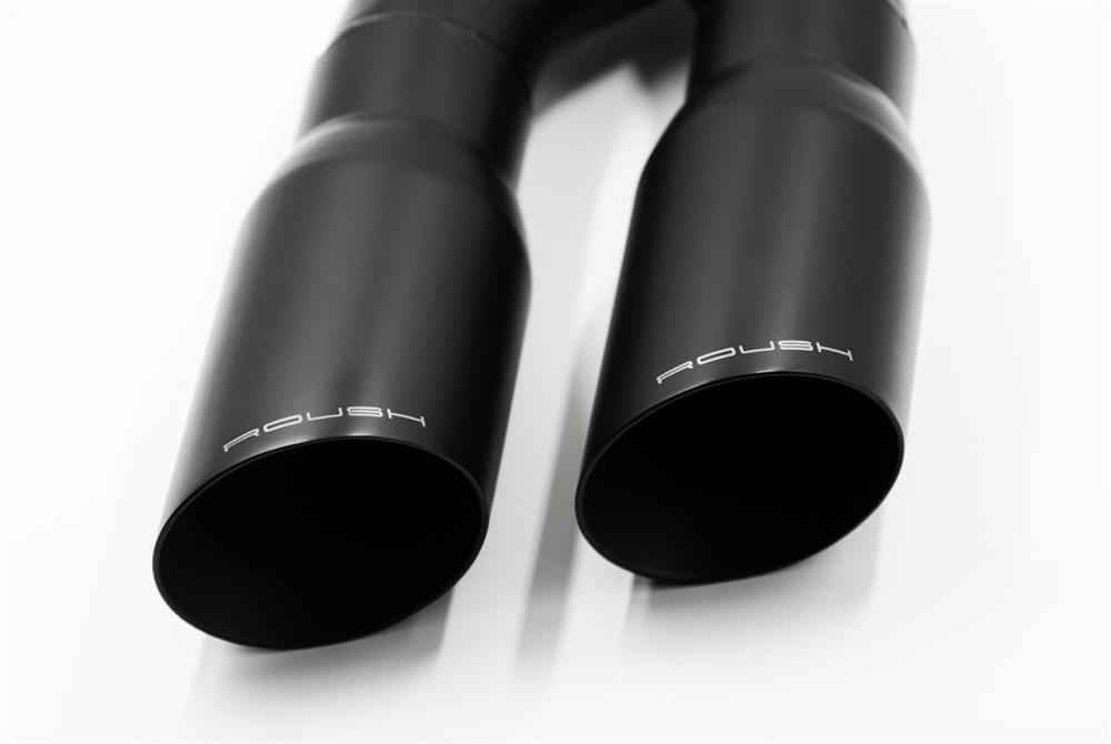 Roush 2015-2025 F-150 Black Exhaust Y-Tip Kit 422319