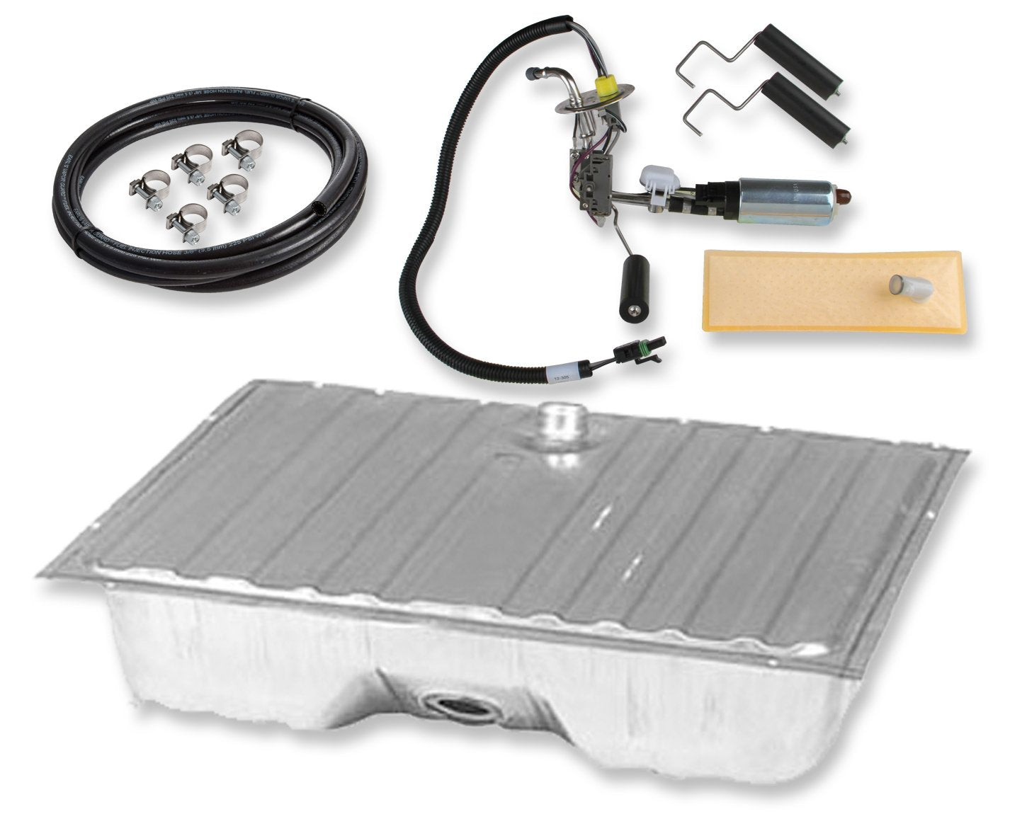 Holley - Fuel Tank and EFI Module Combo - Ford Mustang / Mercury Cougar - 350 LPH - F28E