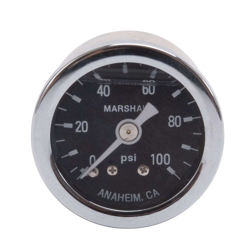 (0-100) PSI Fuel Pressure Gauge Liquid Filled RUSSELL Autoparts