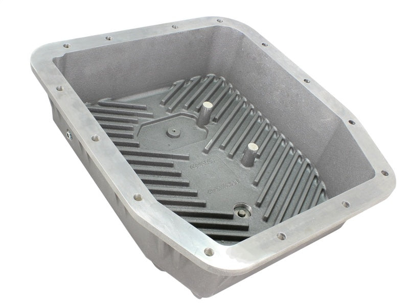 aFe Transmission Pan (Raw); Ford Trucks 93-08 AODE/4R70W aFe Diff Covers