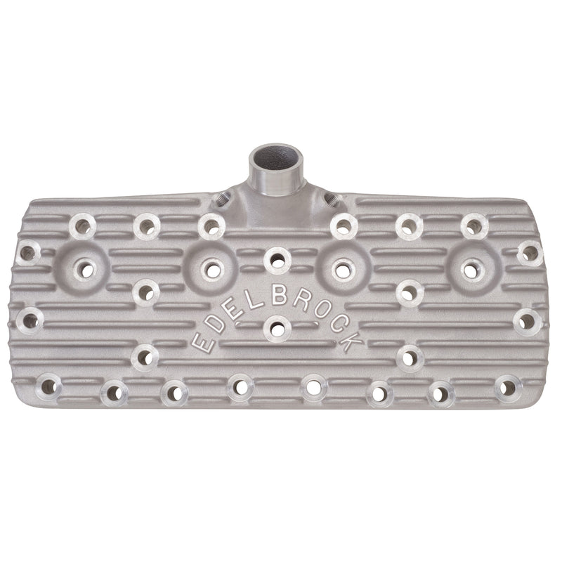 Flathead Ford Cylinder Head With Block Letter Logo EDELBROCK Autoparts