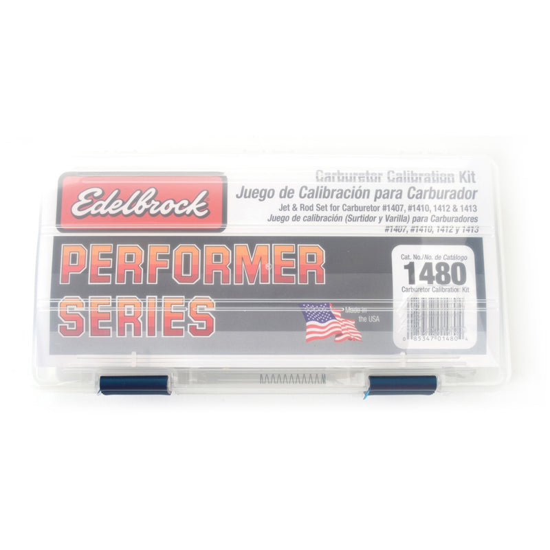 Performer Carburetor Calibration Kit #1480 for #1407, #1410, #1412, #1413 Carbs EDELBROCK Autoparts