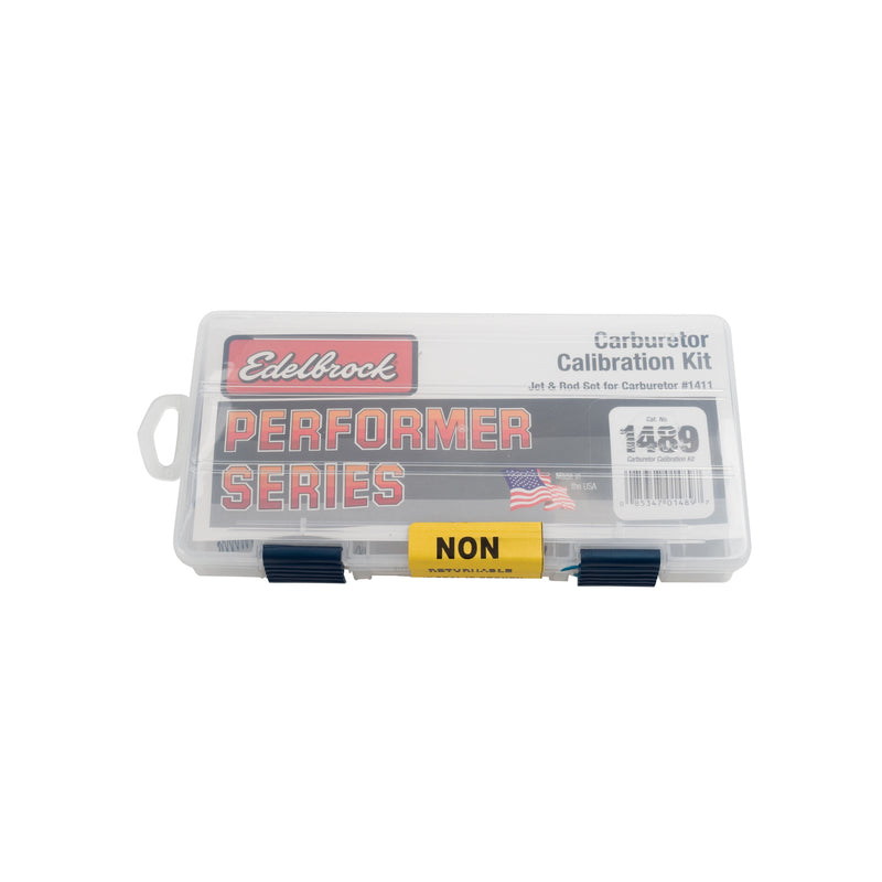 Performer Carburetor Calibration Kit #1489 for #1411 Carburetors EDELBROCK Autoparts