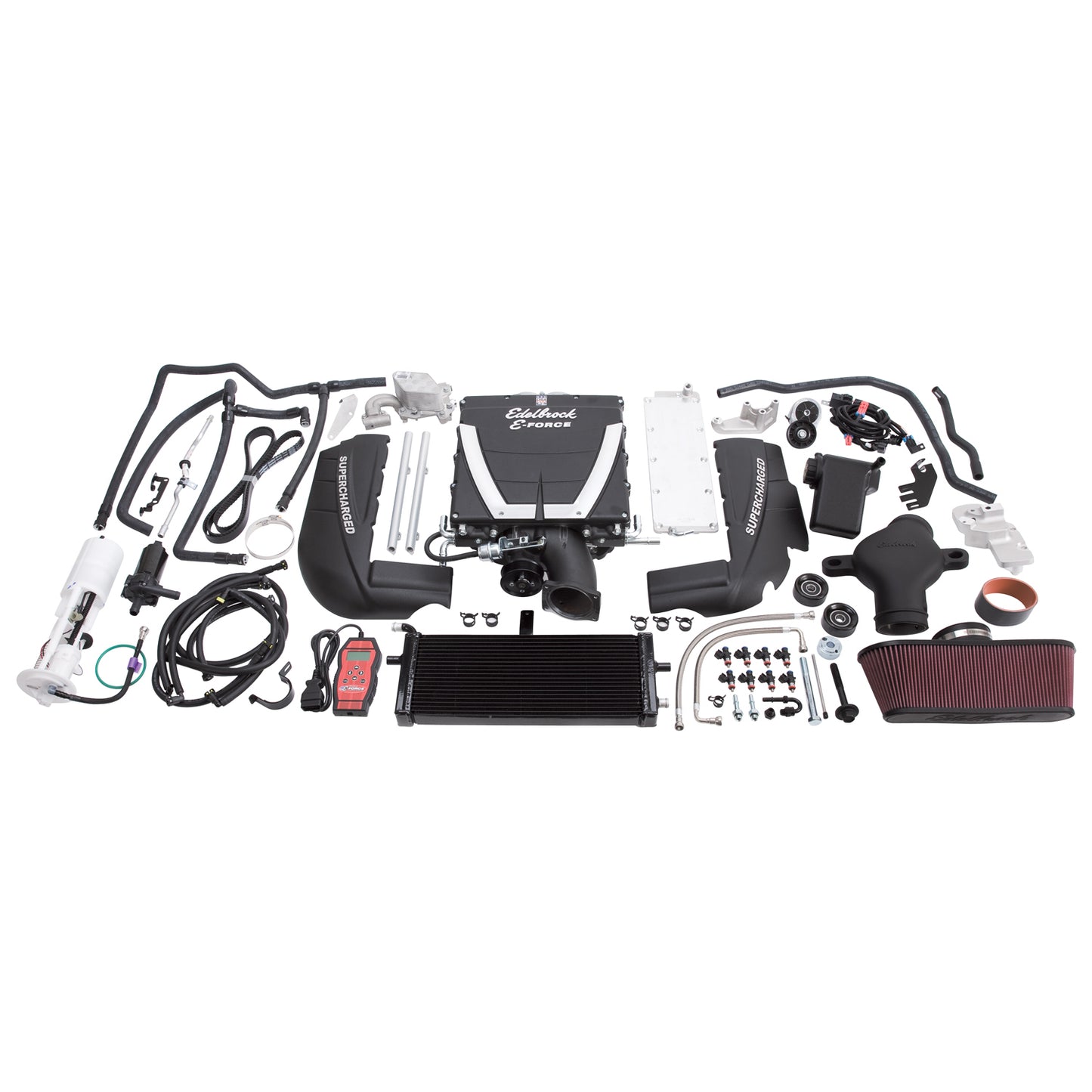 Edelbrock Stg 2 SC #1575 For 10-13 Corvette Grand Sport LS3-Dry Sump W/ Tune