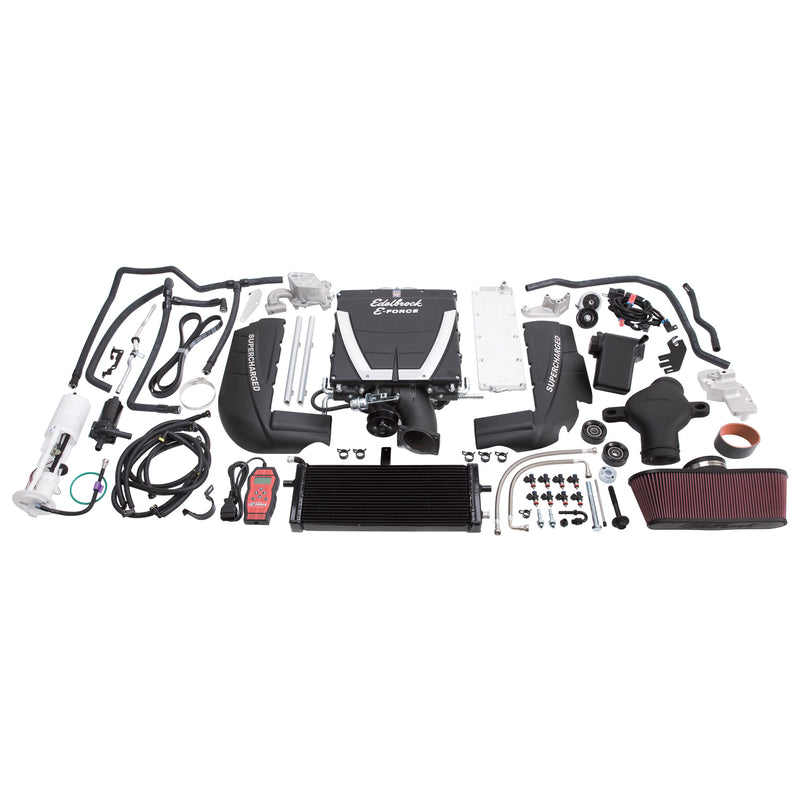 Edelbrock Stg 2 SC #1575 For 10-13 Corvette Grand Sport LS3-Dry Sump W/ Tune EDELBROCK Autoparts