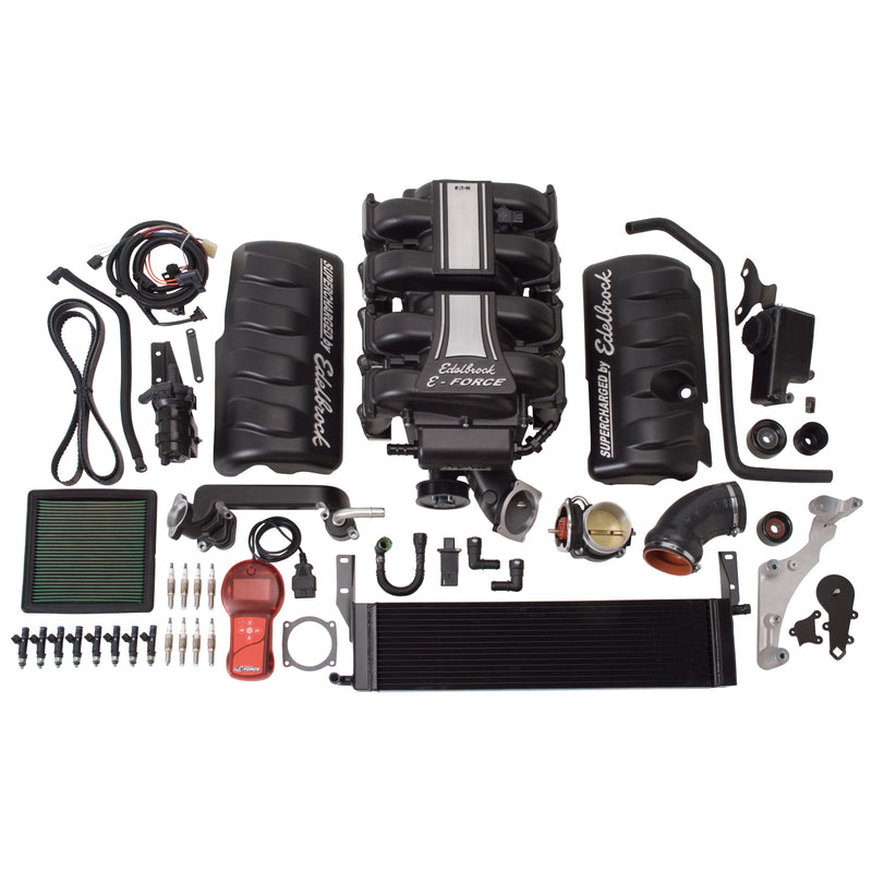 Edelbrock Stage 1 Supercharger Kit #1580 For 2005-09 Mustang GT 4.6L 3V W/ Tune EDELBROCK Autoparts