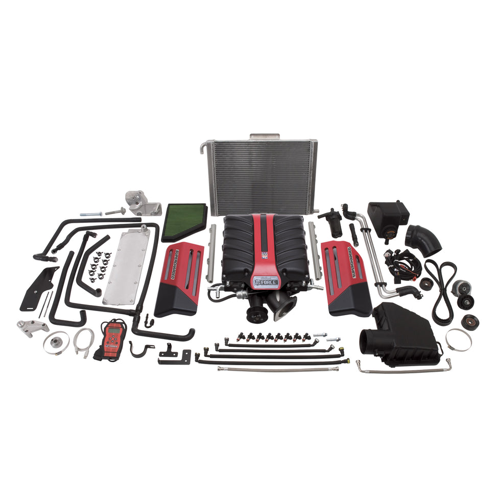 Edelbrock Stg 1 Supercharger #1597 For 2010-13 Camaro SS L99 Auto Trans W/ Tune