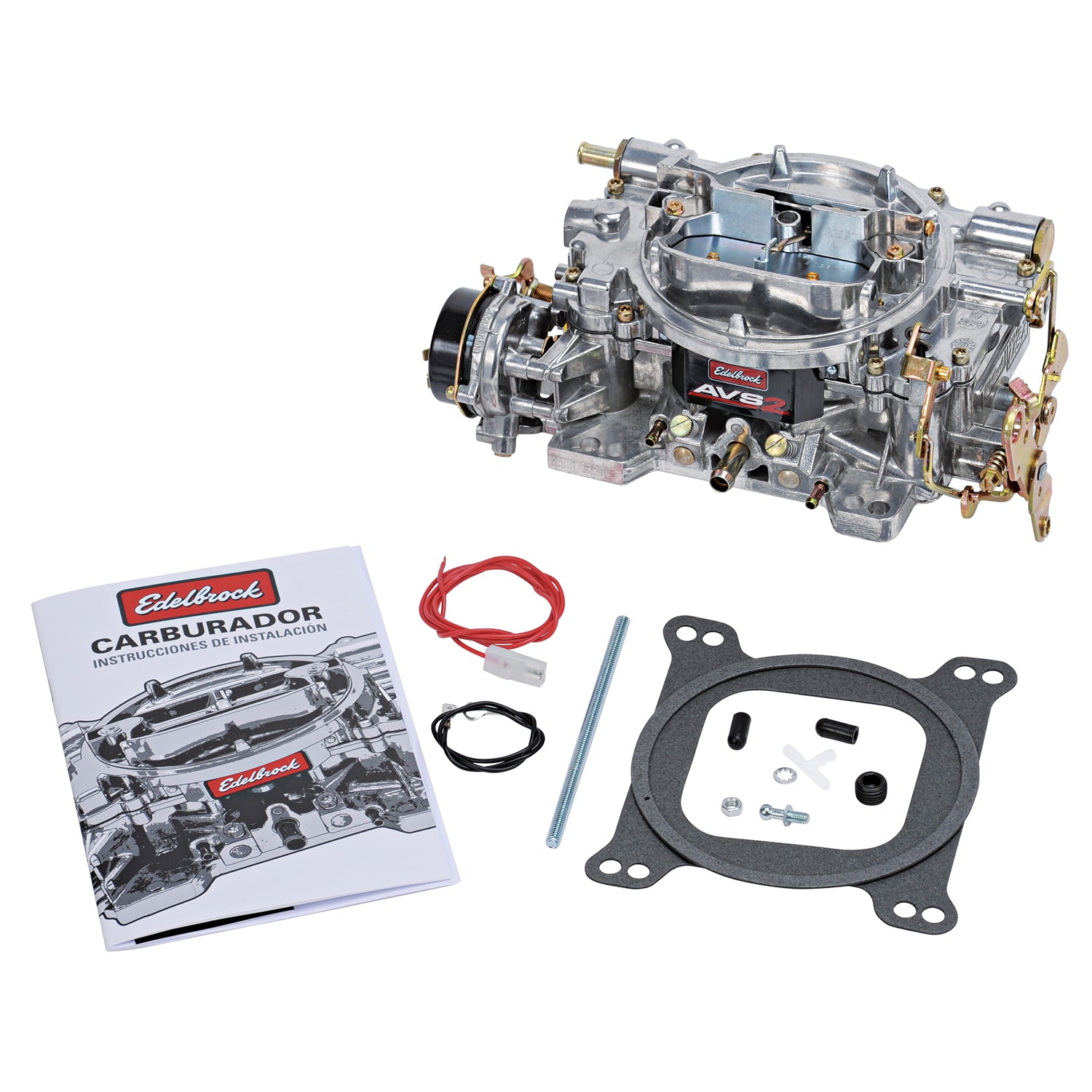 Remanufactured AVS2 650 CFM #1906 Carburetor with Electric Choke in Satin (non-EGR)