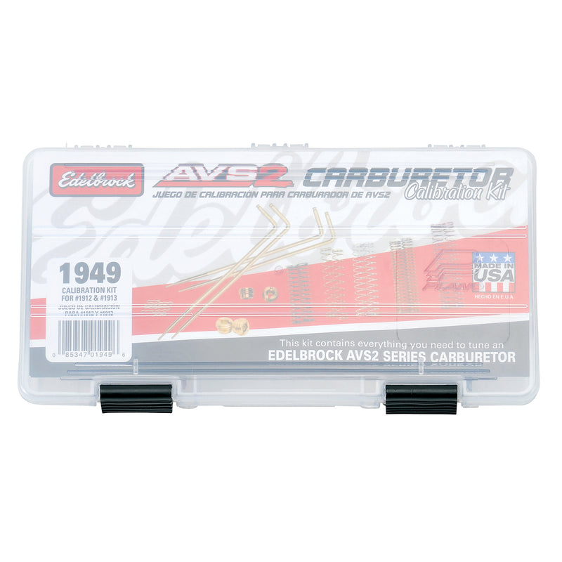 Edelbrock AVS2 Series Carburetor Calibration Kit #1949 EDELBROCK Autoparts