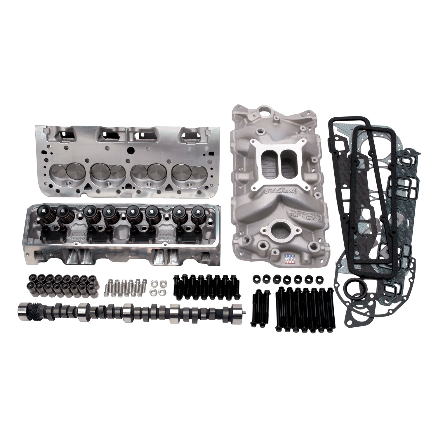 E-Street 315 HP Top End Kit for 1957-86 Small-Block Chevy V-8 Engines
