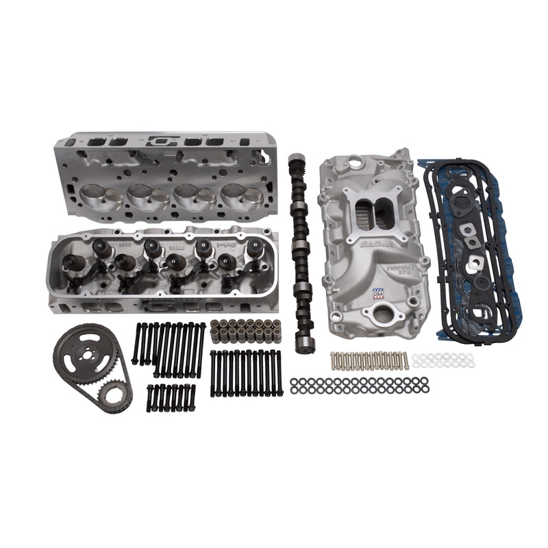 E-Street 354 HP Top End for 1965-95 Big-Block Chevy 396-454 V-8 Engines EDELBROCK Autoparts