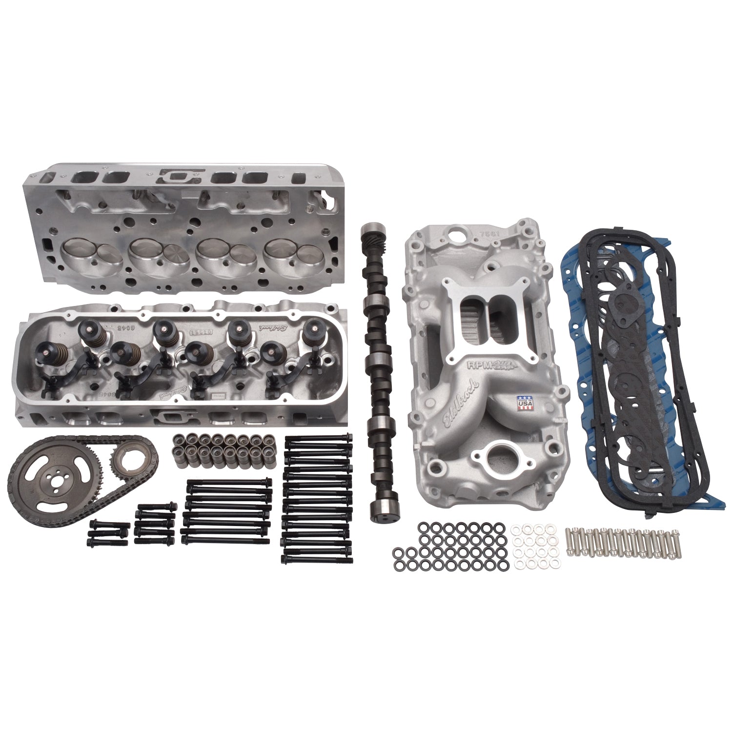 Performer RPM 540 HP Top End Kit for 1965-95 Chevy 396-454 V-8 Engines