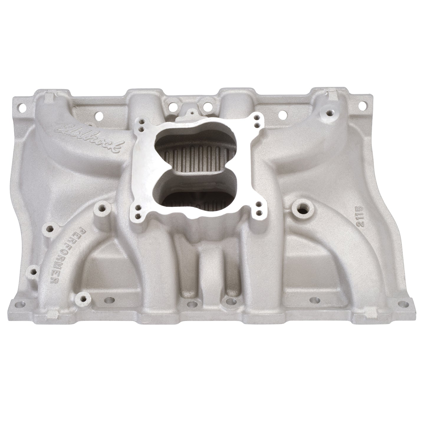 Performer Intake Manifold for 1968-1976 Cadillac 472-500, Satin Finish