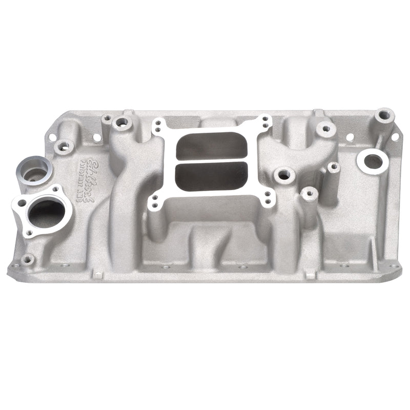 Performer Intake Manifold for 1970-91 AMC, Non-EGR, Satin Finish EDELBROCK Autoparts