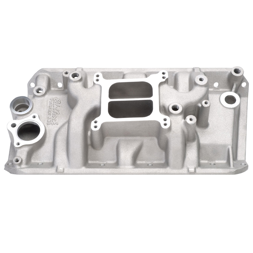 Performer Intake Manifold for 1970-91 AMC, Non-EGR, Satin Finish
