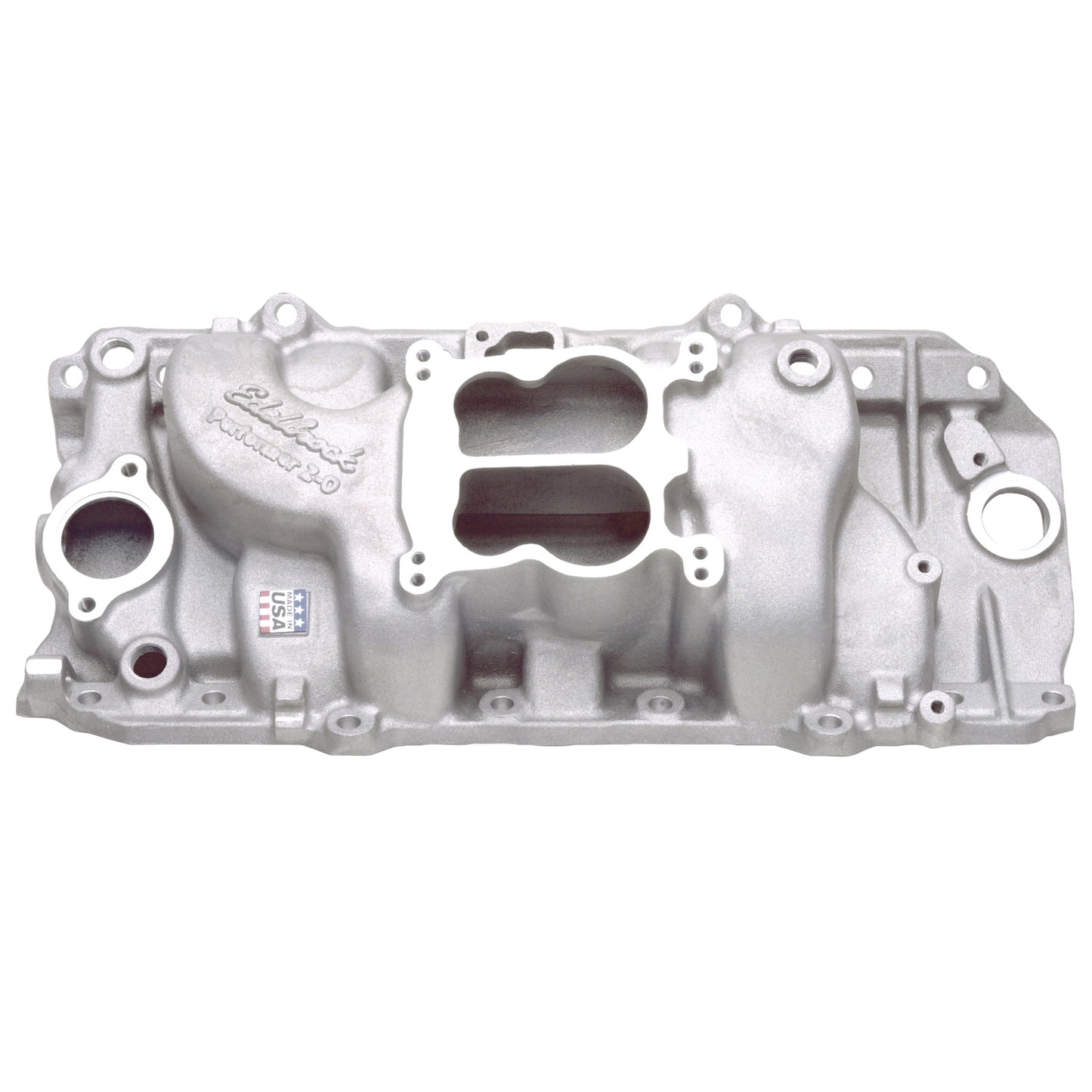 Performer 2-O Intake Manifold for 1965-90 Big-Block Chevy w/Oval Port Heads