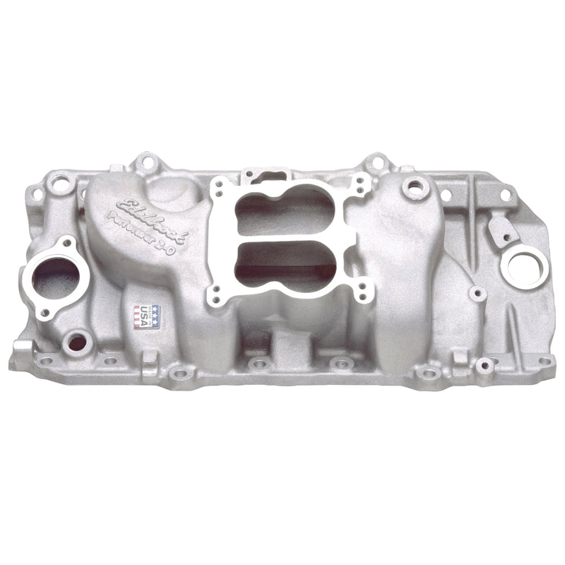 Performer 2-O Intake Manifold for 1965-90 Big-Block Chevy w/Oval Port Heads EDELBROCK Autoparts