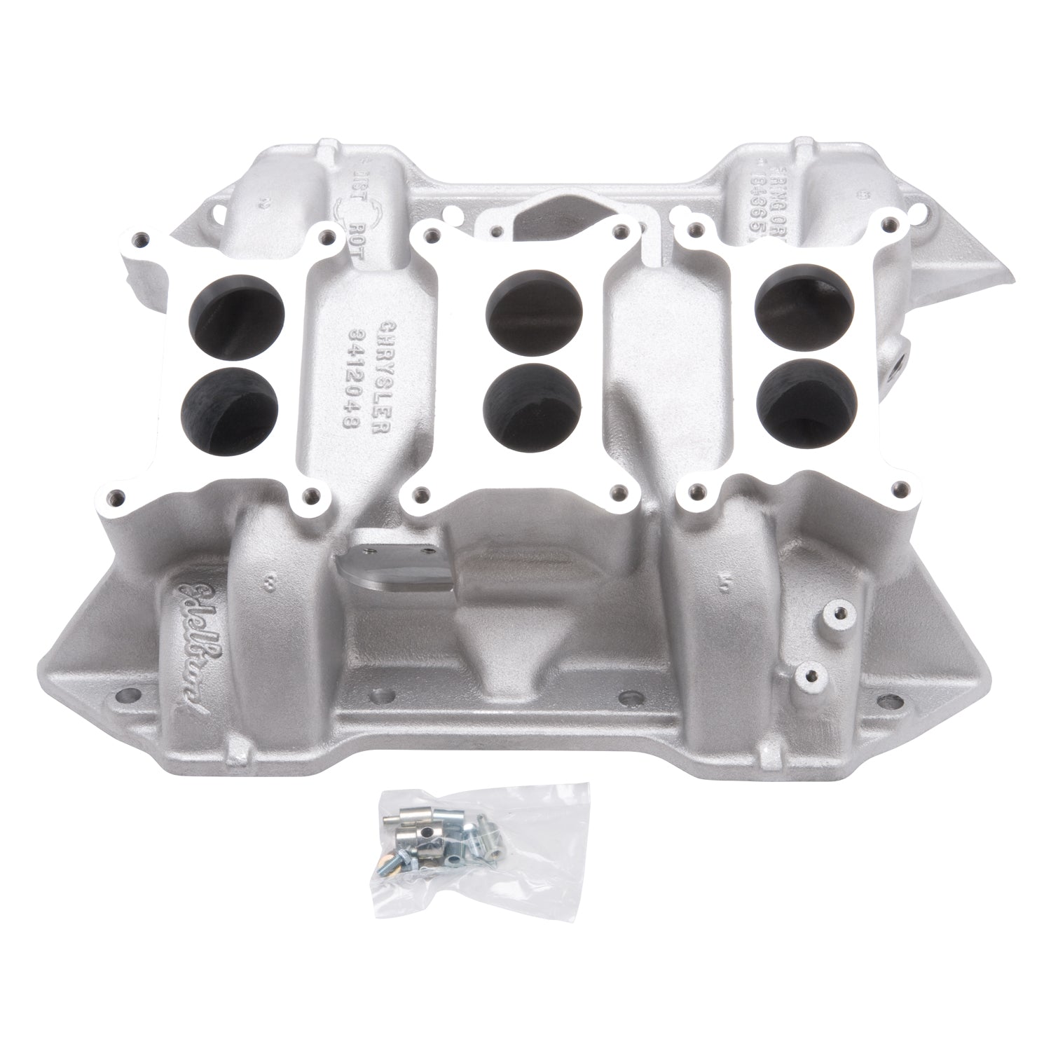 Edelbrock CH-6B Six-Pack Intake Manifold for Chrysler RB Series Engines
