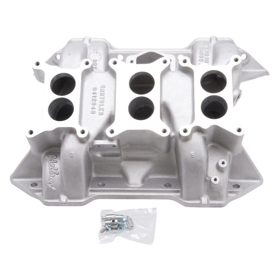 Edelbrock CH-6B Six-Pack Intake Manifold for Chrysler RB Series Engines