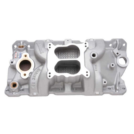 Performer RPM 4V/Q-JET Marine Intake Manifold for 55-86 Small-Block Chevy EDELBROCK Autoparts