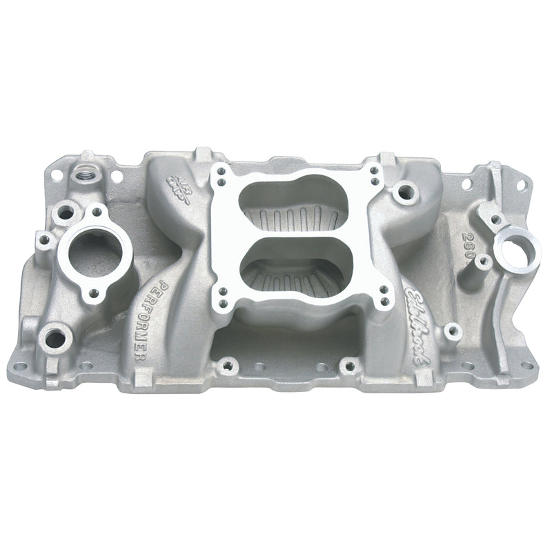 Performer Air-Gap Intake Manifold for 1955-86 Small-Block Chevy EDELBROCK Autoparts