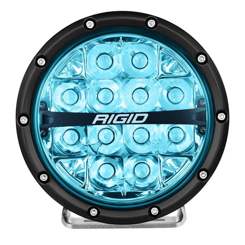 Rigid Industries 360-Series 6in LED Off-Road Spot Beam - RGBW Rigid Industries Light Bars & Cubes