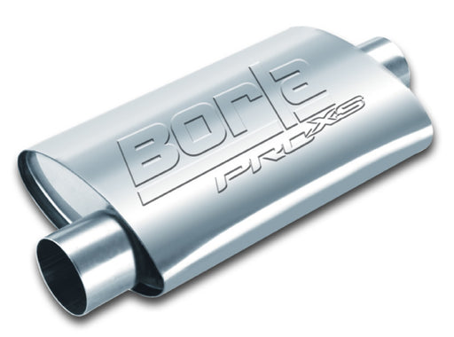 Borla Pro-XS 2in Tubing 14in x 4in x 9.5in Oval Center/Offset Muffler Borla Muffler