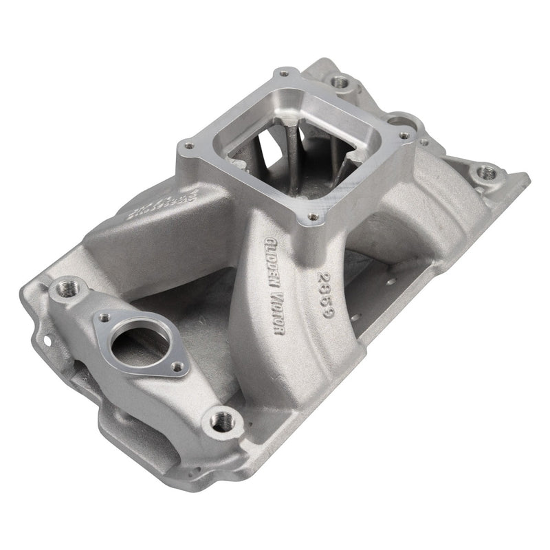 Victor 15-18 Degree Intake Manifold Small-Block Chevy EDELBROCK Autoparts