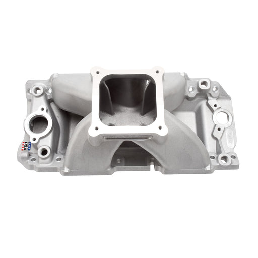 Super Victor II BBC Intake Manifold V8 9.8" Deck with .080" Raised Port EDELBROCK Autoparts
