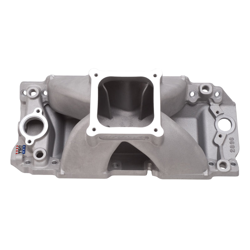 Super Victor II BBC Intake Manifold V8 9.8" Deck EDELBROCK Autoparts