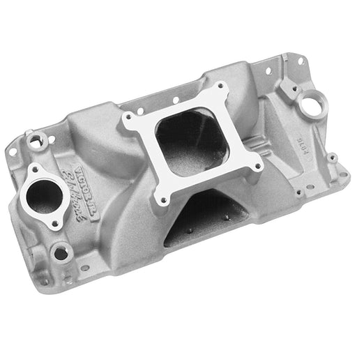 Victor Jr. 23 Degree Port Matched Intake Manifold Small-Block Chevy EDELBROCK Autoparts