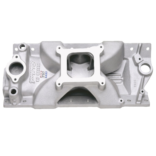 Victor Jr. 23 Degree Intake Manifold Small-Block Chevy EDELBROCK Autoparts
