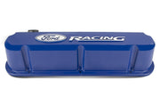 Ford Racing 289-351 Slant Edge Blue Valve Cover Ford Racing Valve Covers