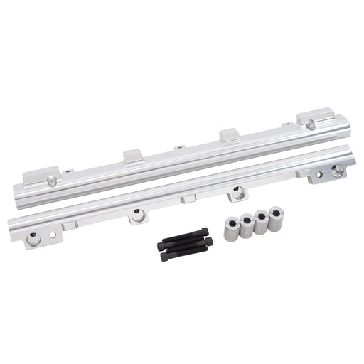 Fuel Injector Rail Kit #3625, -6 AN Clear For Ford Small-Block Windsor EDELBROCK Autoparts