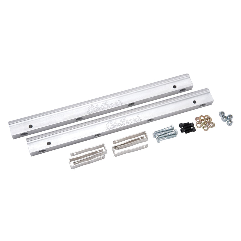Fuel Injection Fuel Rail #3632, -6 AN Clear For Ford FE EDELBROCK Autoparts
