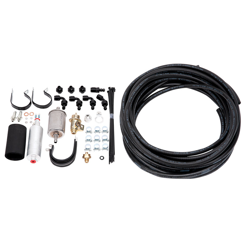 Fuel Injection Fuel Feed and Return Pipe Assembly #3653, 67 GPH/255 LPH EDELBROCK Autoparts