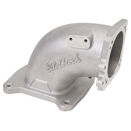 High-Flow EFI Intake Elbow #3815 With 120mm Opening, Satin Finish EDELBROCK Autoparts