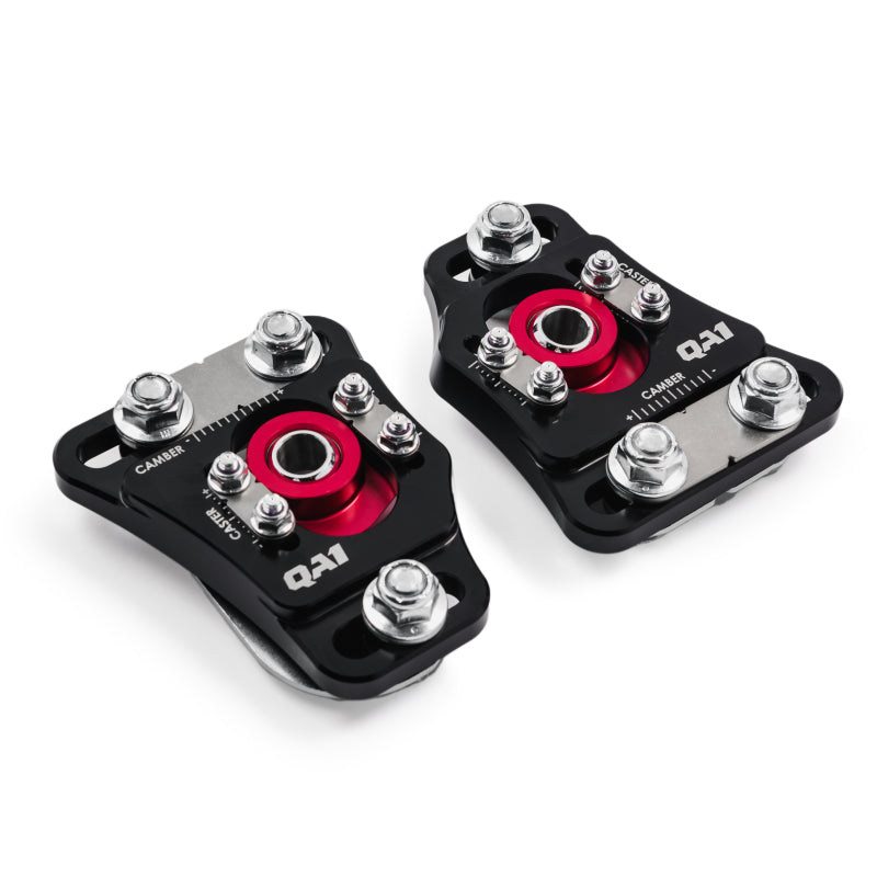 QA1 90-93 Ford Mustang Caster-Camber Plate Kit QA1 Shock Mounts & Camber Plates