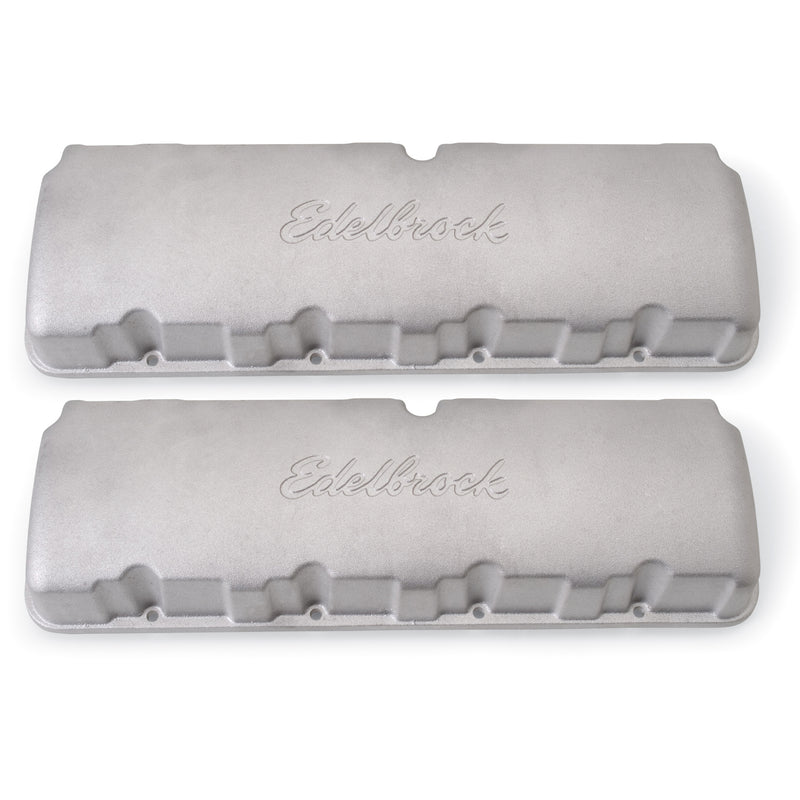Big Victor Valve Cover Set #4259 For Big-Block Chevy Race Engine EDELBROCK Autoparts