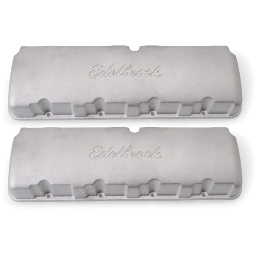 Big Victor Valve Cover Set #4259 For Big-Block Chevy Race Engine EDELBROCK Autoparts