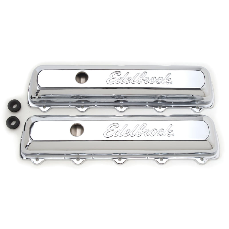 Signature Series Valve Covers for Oldsmobile 350-455 V8 EDELBROCK Autoparts
