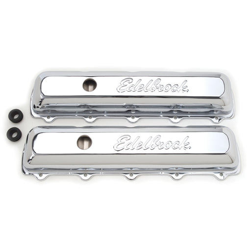 Signature Series Valve Covers for Oldsmobile 350-455 V8 EDELBROCK Autoparts