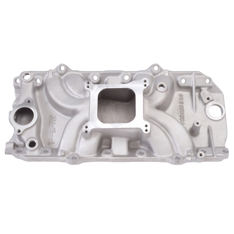 Torker II 2-O Big Block Chevy Intake Manifold EDELBROCK Autoparts